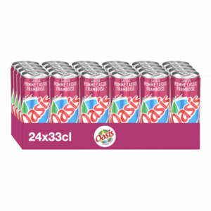 OASIS POMME CASSIS FRAMBOISE 33CLx24